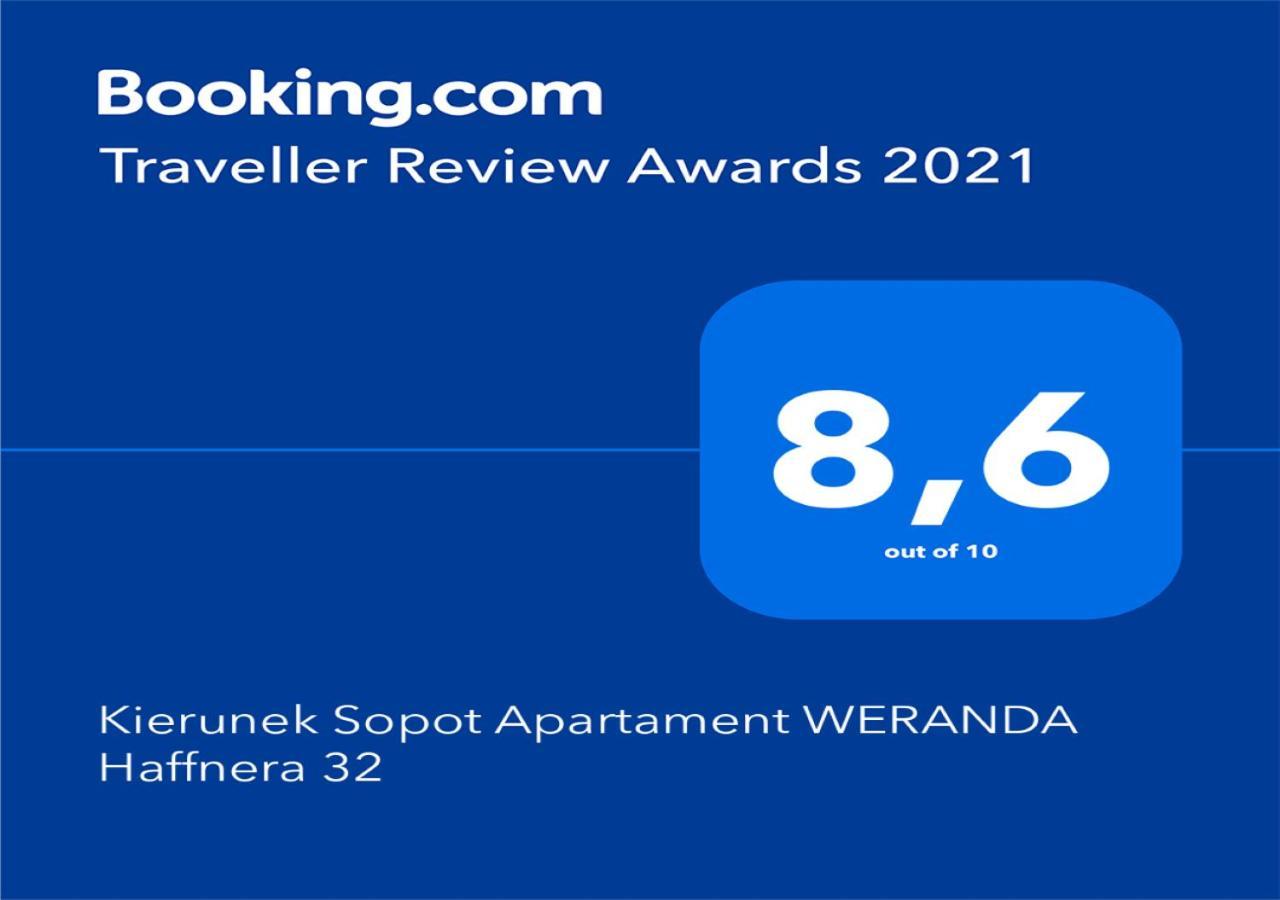 Kierunek Sopot Apartament Weranda Haffnera 32 Екстериор снимка